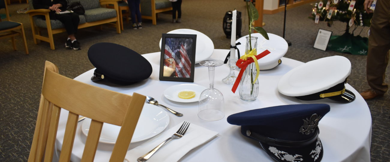 Flagler County Library and Embry Riddle’s ROTC host White Table Ceremony