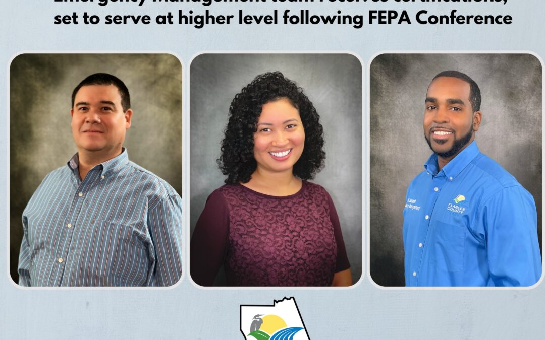 Emergency Management Team Receives Certifications