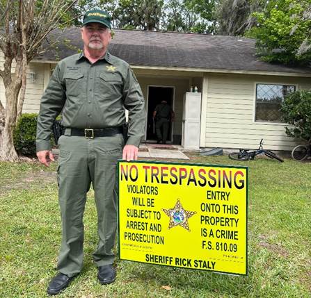 FCSO and Property Owner Trespass Unlawful Occupants of Palm Coast Drug House