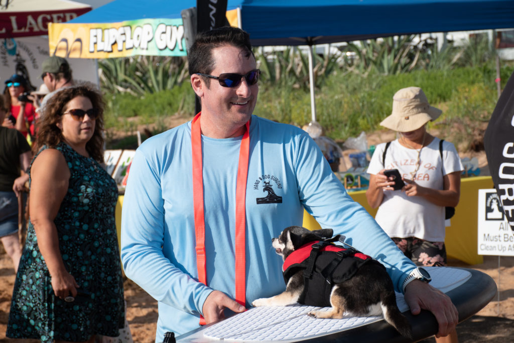 2nd Annual Hang 8 Dog Surfing Extravaganza Brings Multitude of People and Pets to Beach