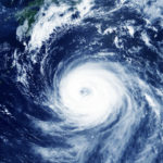 typhoon from space elements this image furnished by nasa high quality photo scaled