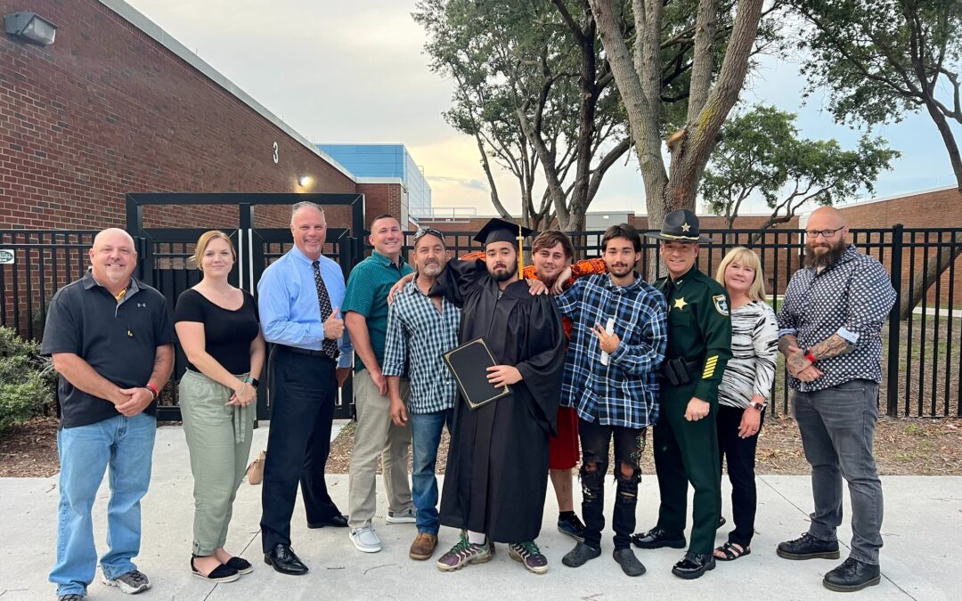 Sheriff Perry Hall Inmate Detention Facility Inmate is First to Graduate GED Program from Flagler Technical College Partnership
