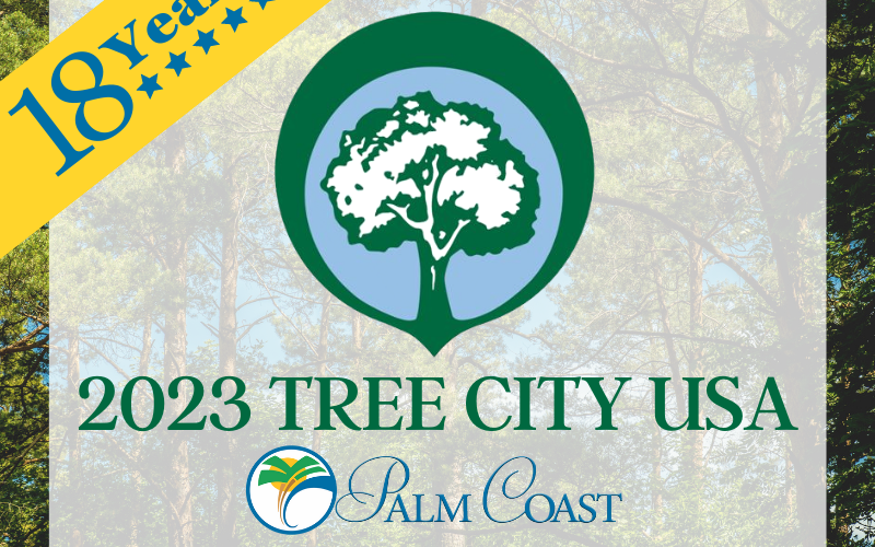 Palm Coast Named Tree City USA For 18th Consecutive Year
