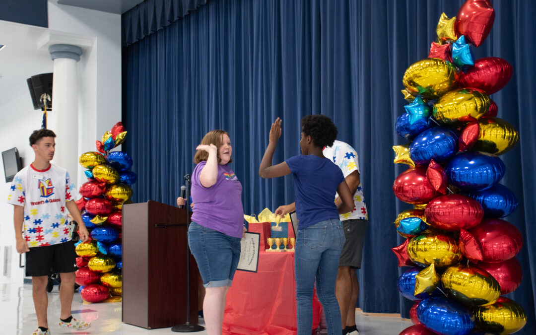 Vincent’s Clubhouse Holds Awards Ceremony for Summer Camp Attendees