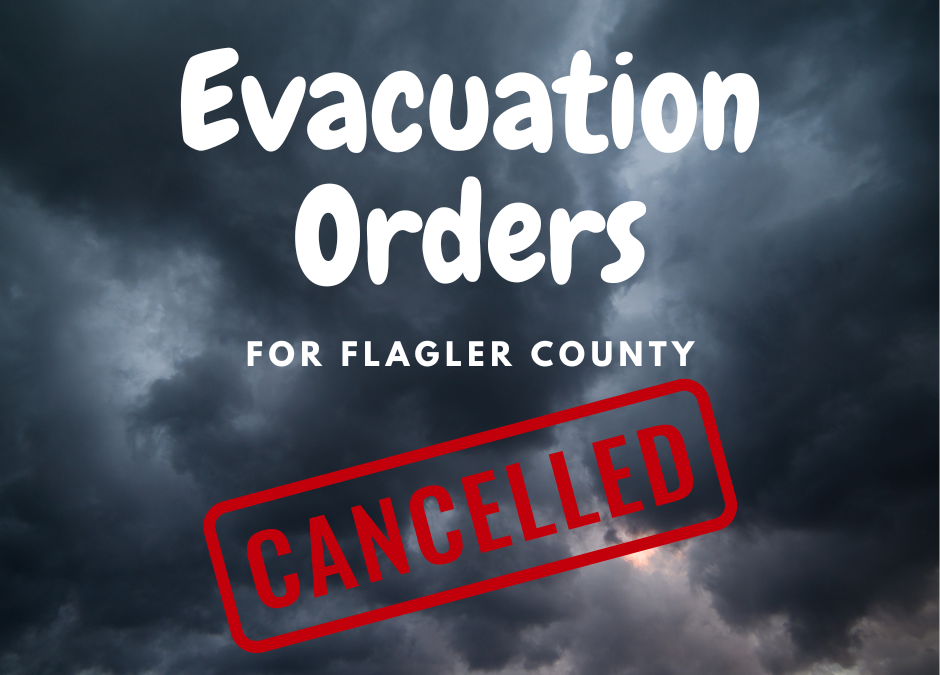 Flagler County evacuation order lifted, shelter to close