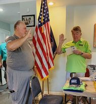 Guitars 4 Vets Lead Coordinator Earl Presley Inducted as DAV Chaplain