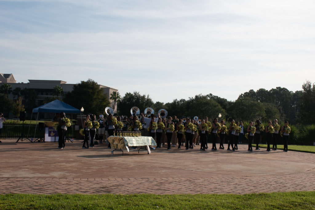 Live Like Cameron FPC Band and Cheerleaders