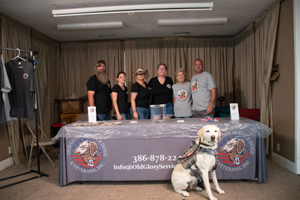 Flagler County organization Old Glory Service Dogs. 