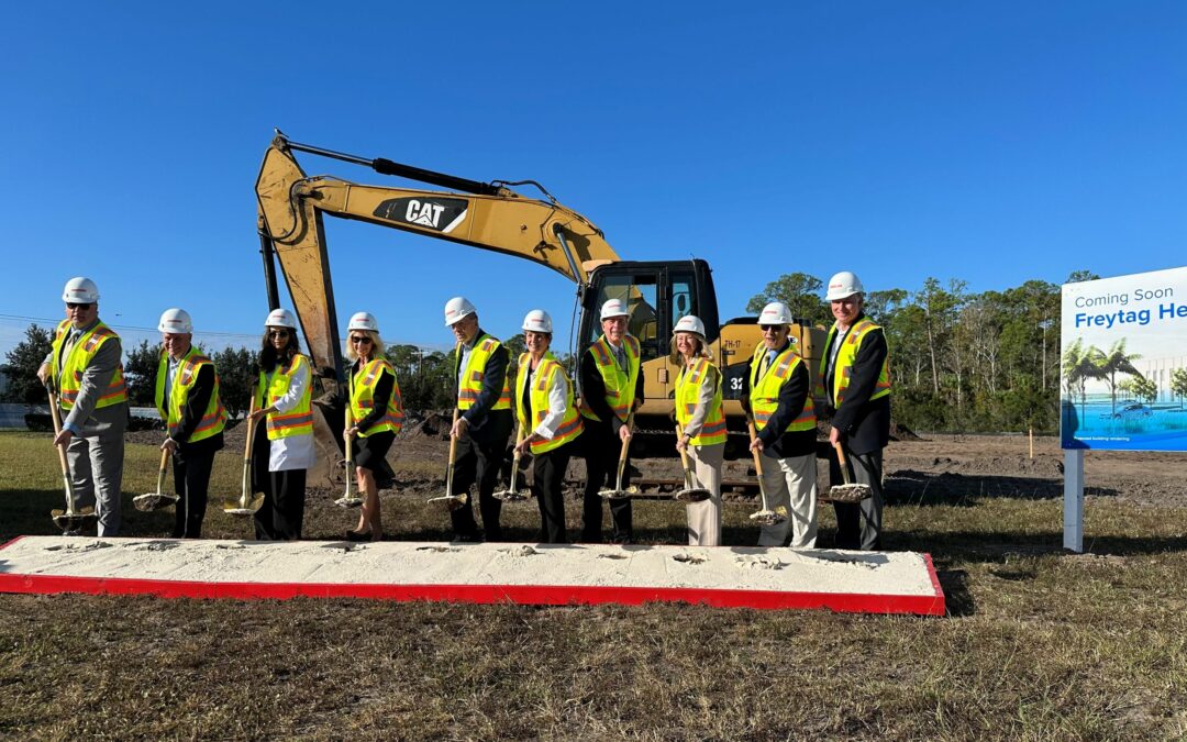 Construction begins on the Freytag Health Plaza at AdventHealth Palm Coast