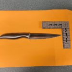 Photo of the knife that was brought to ITMS middle school