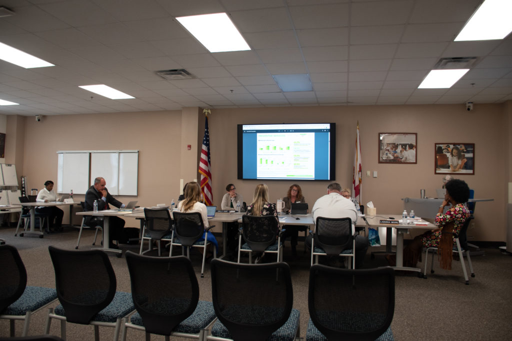 School Board Workshop 11/28/2023 Hears Presentations on Cell Tower Placement and More