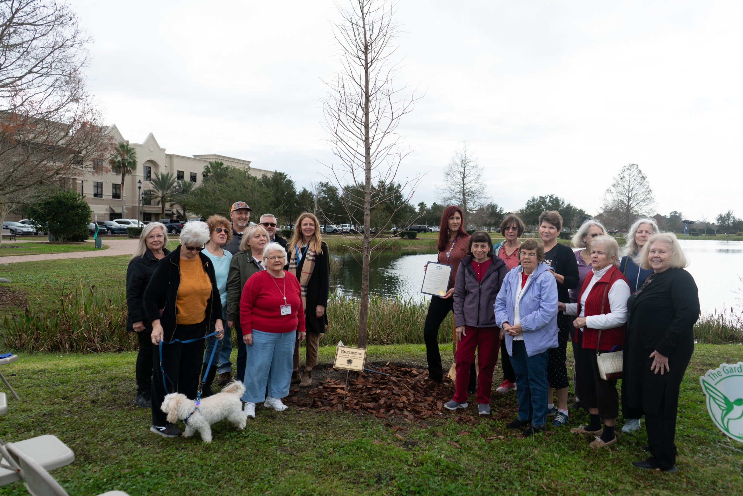 Tree Planting Ceremony at Town Center Park to Honor the 100th Anniversary of the Florida Federation of Garden Clubs