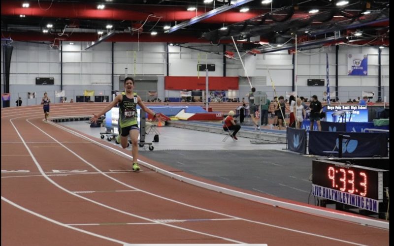 Local Student Douglas Seth Wins 3,000-meter Race at the Florida Middle School Indoor State Championship