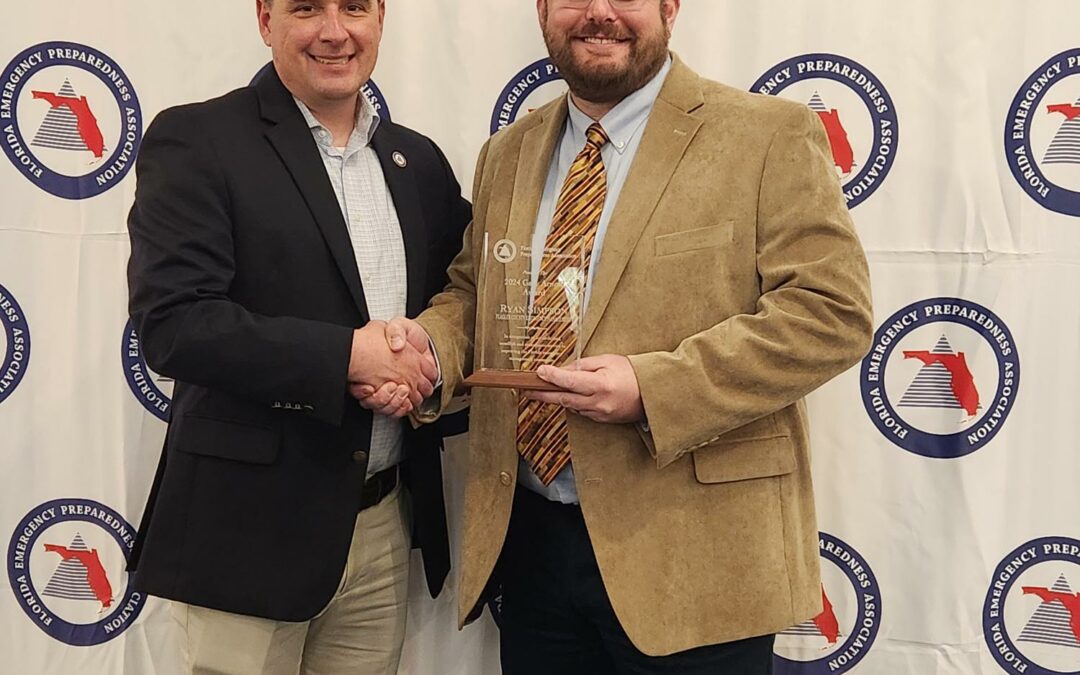 FEPA VP Kevin Peters with Ryan Simpson
