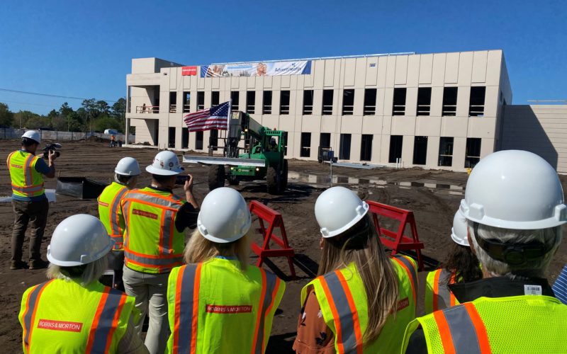Topping Out Celebrations for the Freytag Medical Plaza at AdventHealth Palm Coast Expected to open early 2025