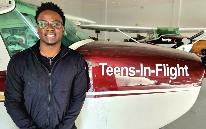 ERAU Graduate Freud Jeantilus Joins Teens in Flight as Flight Instructor