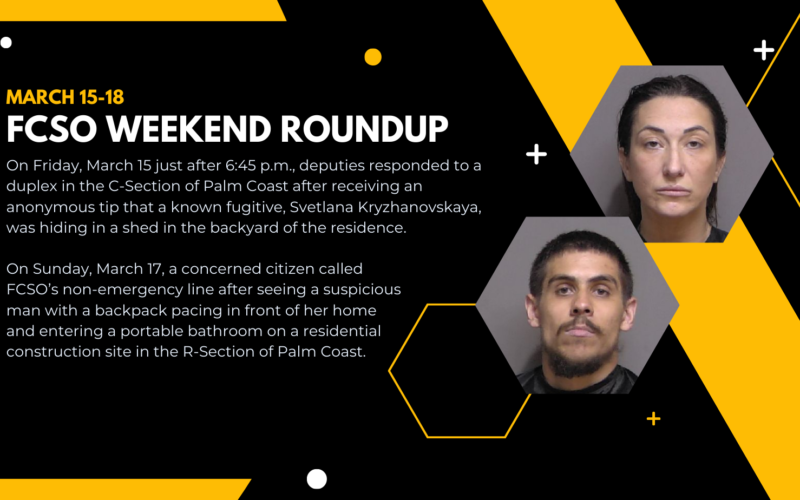 FCSO Weekend Roundup March 15-18
