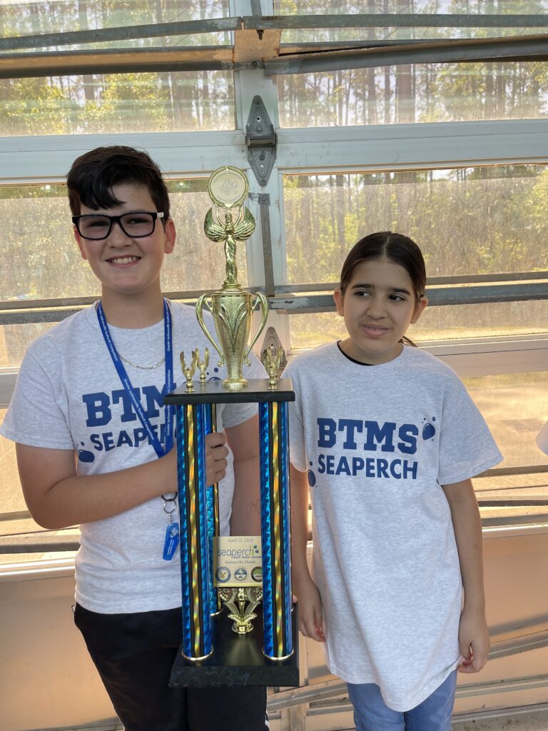 Buddy Taylor Middle School Students Take Top Three in Seaperch Competition