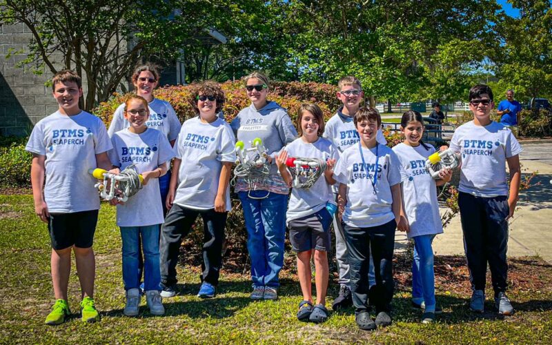 Eagles Soar High, Earn Bid to International Underwater Robotics Competition Buddy Taylor Middle SeaPerch Teams Sweep Greater Jacksonville Competition