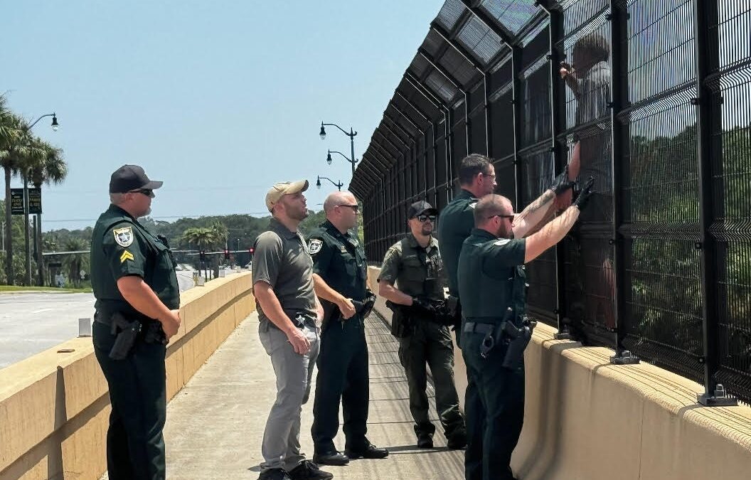 FCSO Saves Adult Male Attempting to Jump Off Palm Coast Parkway and I-95 Overpass
