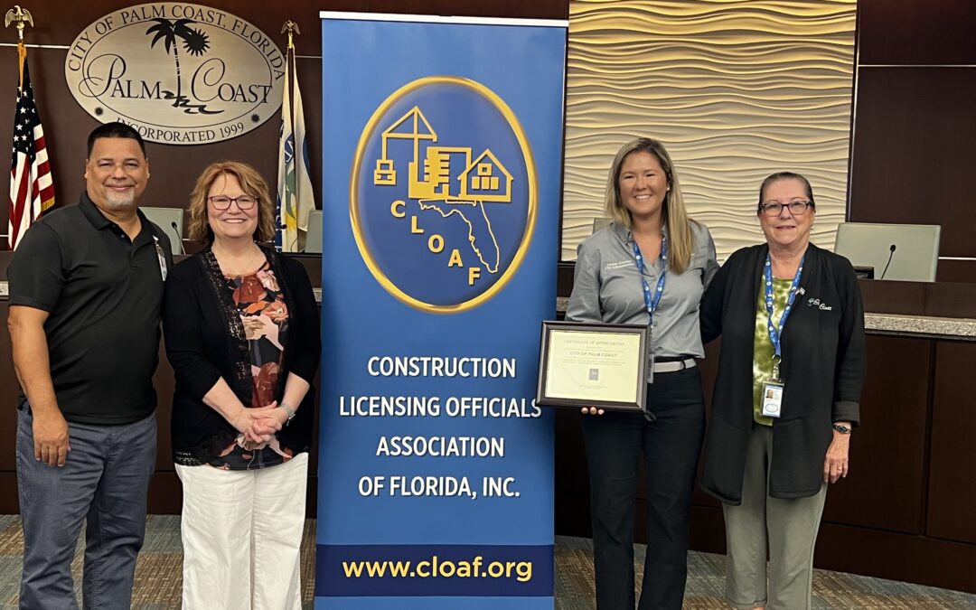 City of Palm Coast Hosts Statewide CLOAF Conference, Bringing Economic and Professional Benefits to the Region