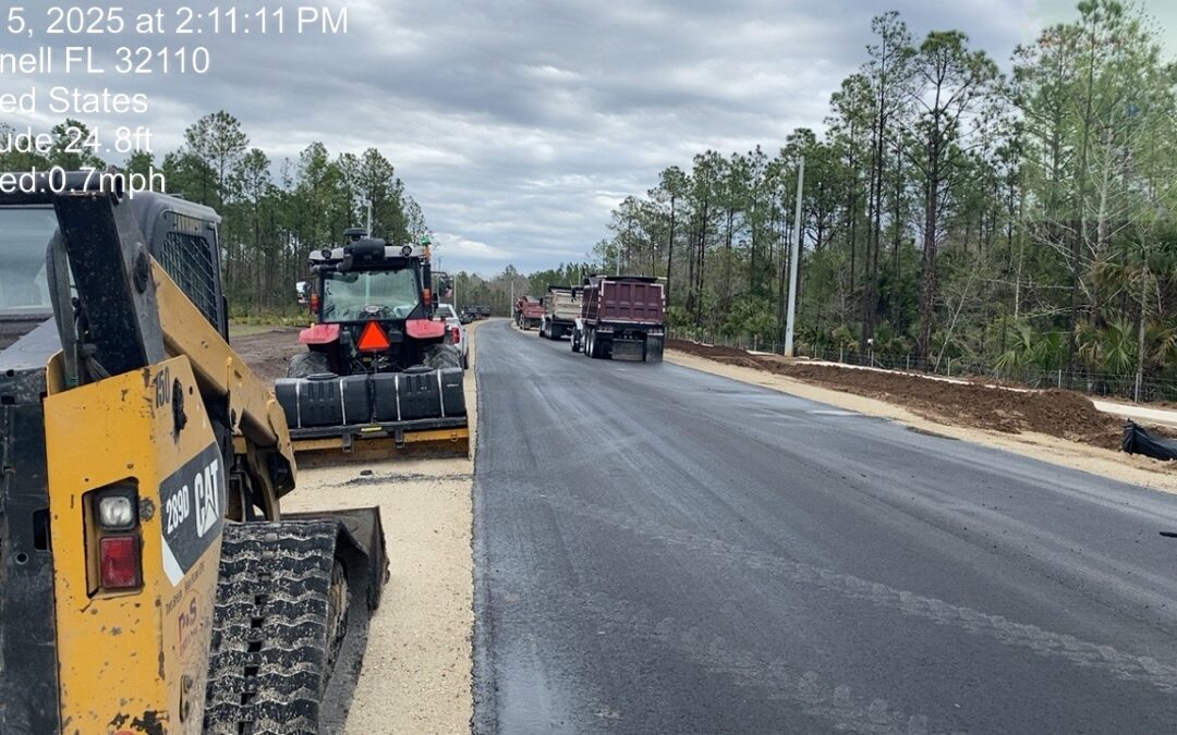 Long awaited Commerce Parkway in Bunnell nearly ready to open