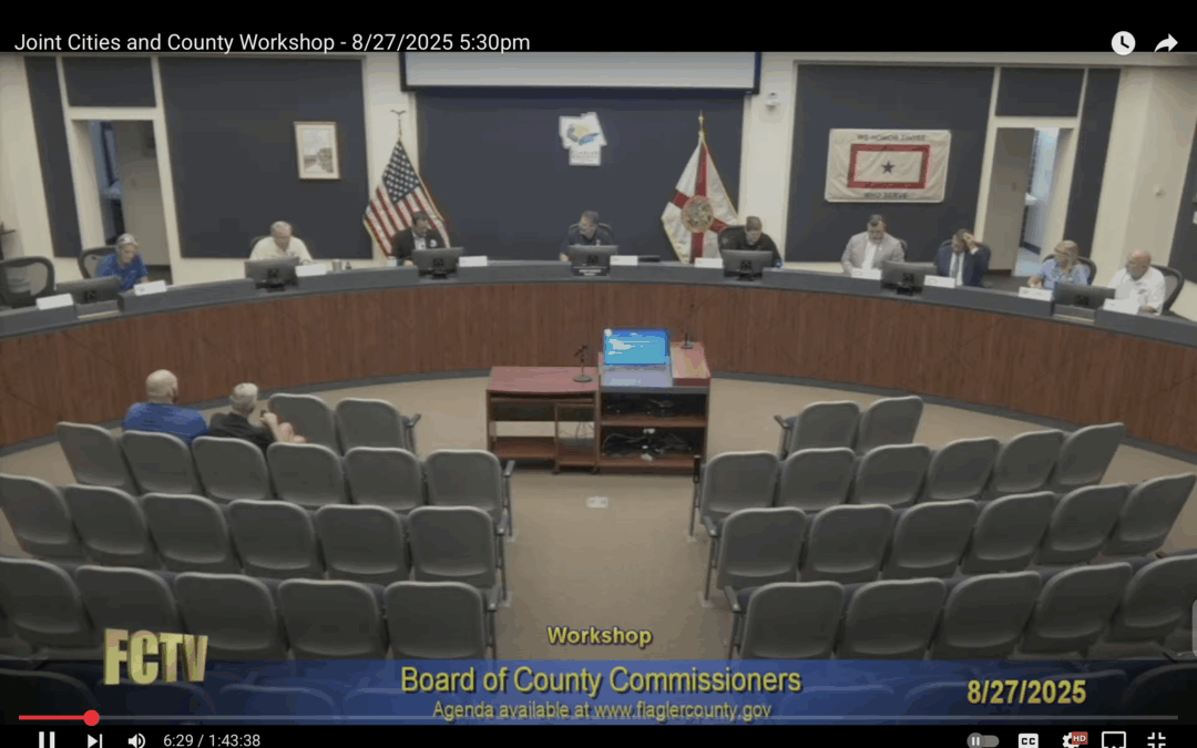 Flagler County Considers Sales Tax Referendum to Fund $12 Million Annual Beach Restoration