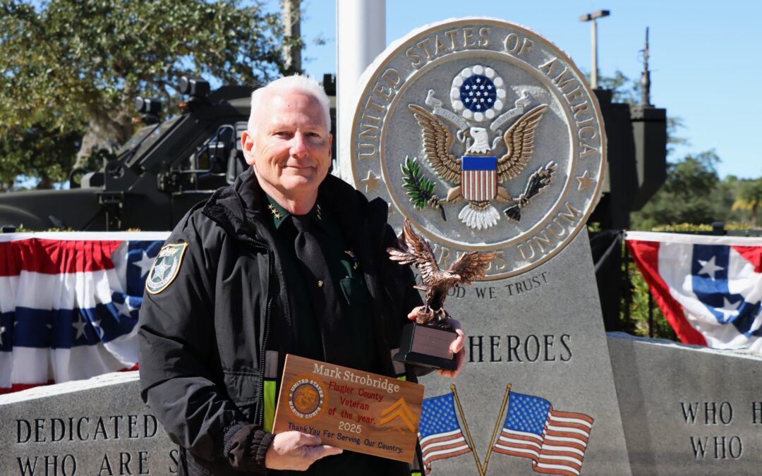 CoS Strobridge Colonel Gary E DeKay Veteran of the Year Award Recipient
