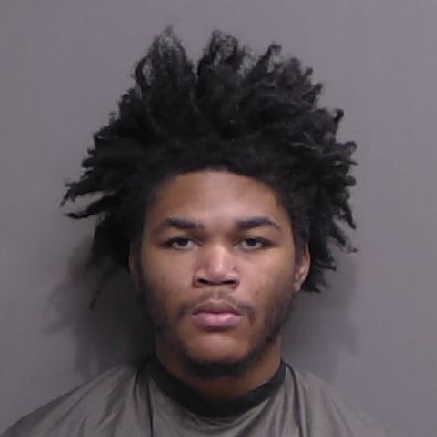 A mug shot of a man
