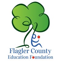 A logo for a Flagler County school