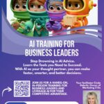 A poster of a group of cartoon characters