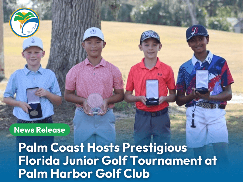 Palm Coast Hosts 74 Young Golfers at Florida State Junior Golf Tournament