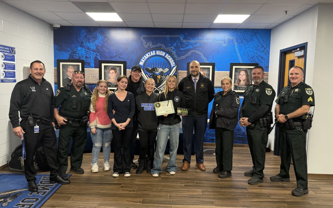 Three Flagler County Students Honored with Sheriff’s “Great Kid” Award for December