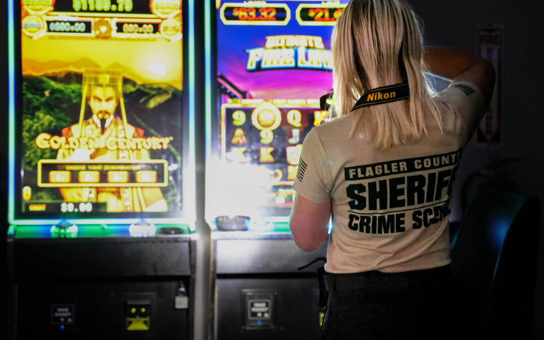 ‘Reels of Fortune’: Undercover Operation Nets 20 Illegal Gaming Machines and Nearly $17,000 in Cash from Flagler County Businesses
