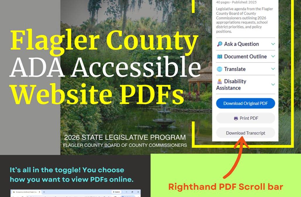 Flagler County Website Gets Accessibility Overhaul to Meet ADA Requirements