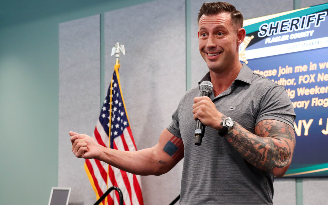 Combat Veteran and FOX News Personality Joey Jones Sworn In as Honorary FCSO Deputy After Speaking to Sheriff’s Staff