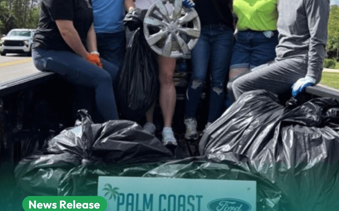 Volunteers Haul More Than 450 Pounds of Trash From Palm Coast Streets in One Day