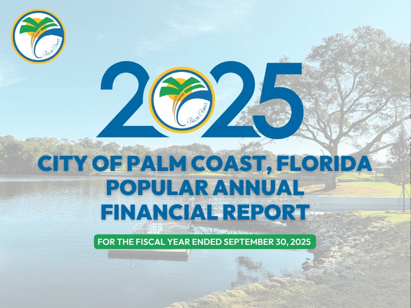 Palm Coast Releases Annual Financial Report for 12th Straight Year, Earning National Recognition for Transparency