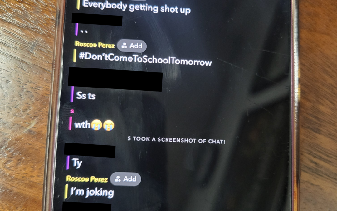 14-Year-Old Arrested After Snapchat Message Said “Everybody Getting Shot Up” at Flagler-Palm Coast High School