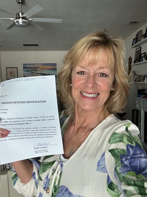 Flagler County Commissioner District 4 Race Draws New Challenger Who Collected Over 1,000 Petition Signatures in Three Weeks