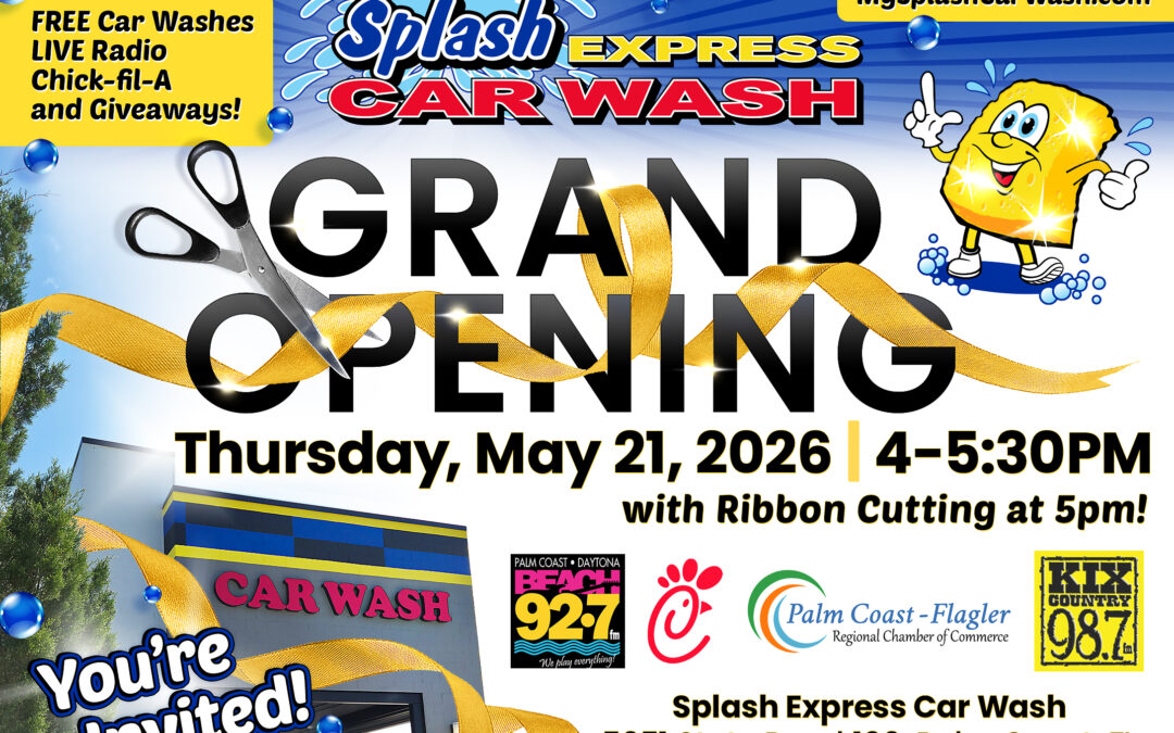 Splash Car Wash Opens Fifth Location in Palm Coast with Grand Opening Event May 21