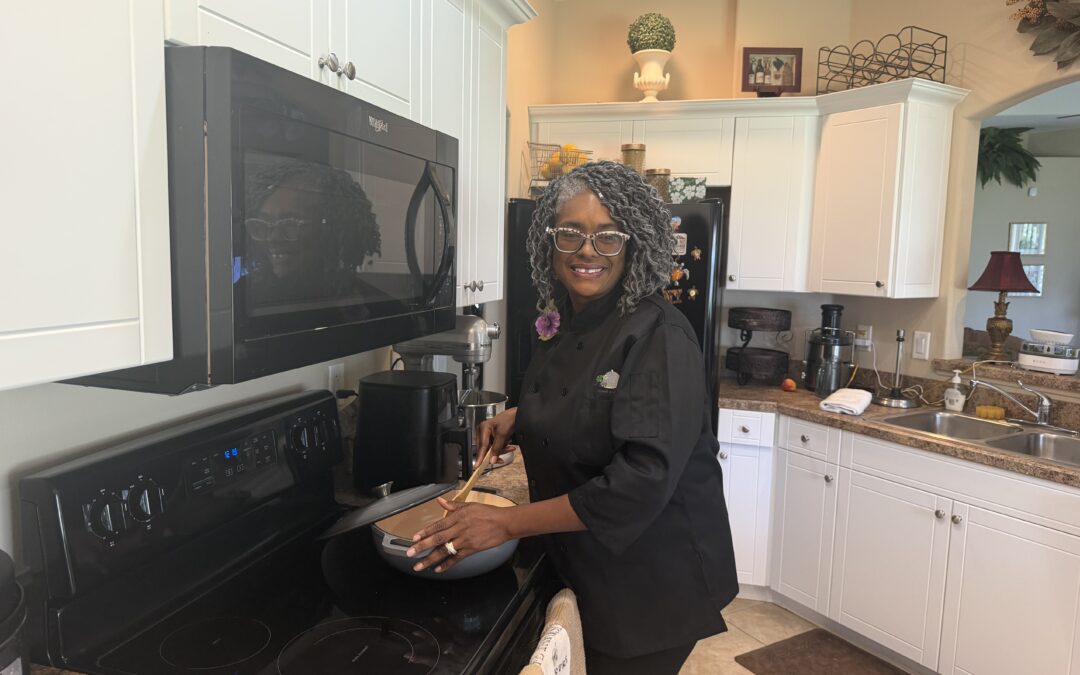Palm Coast’s Carmen Gray Advances in National “Fave Chef” Competition, Asks Community for Votes