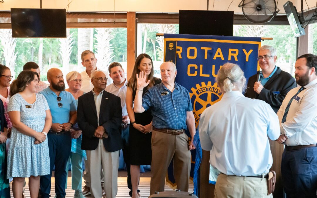 Rotary Club of Flagler County Installs New President, Marks Year of Growth and $54,000 in Community Investment