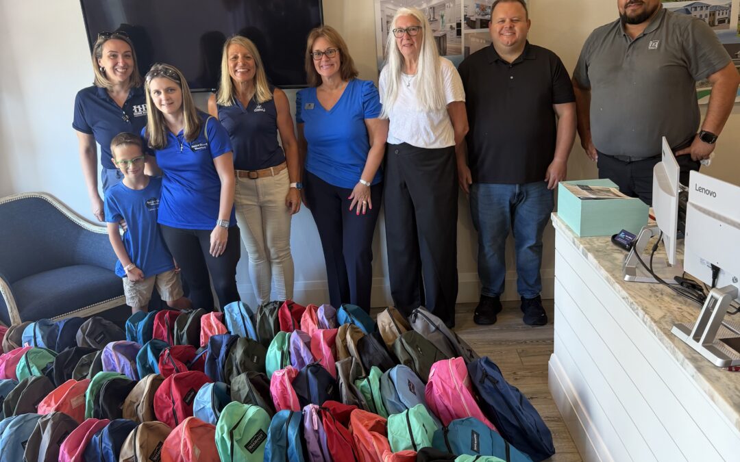 96 Backpacks, Fully Stocked: Flagler Home Builders Gear Up Local Students for the New School Year